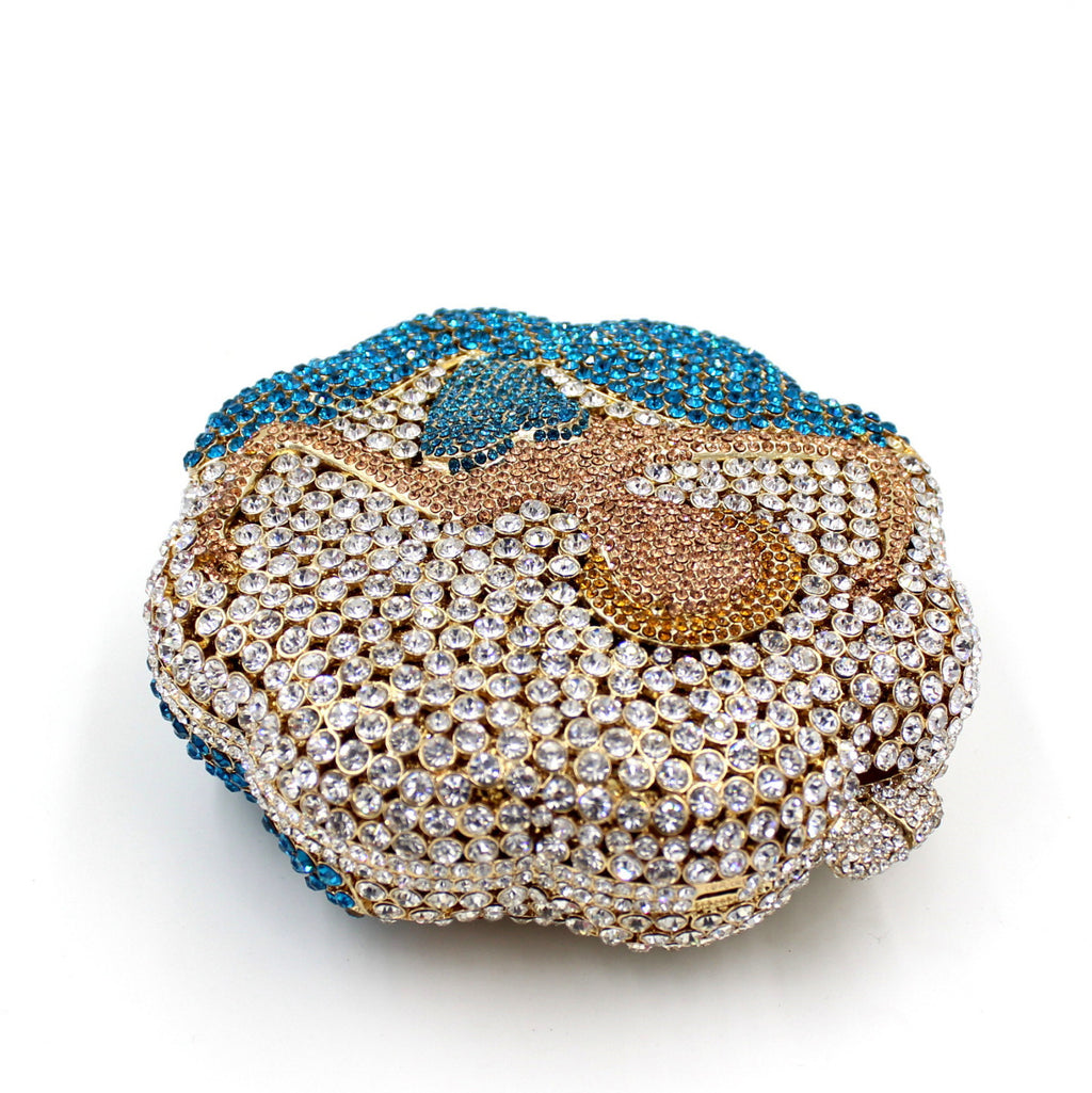 Diamond Rhinestone Ballerina Handheld Dinner Bag 18CM Clutch