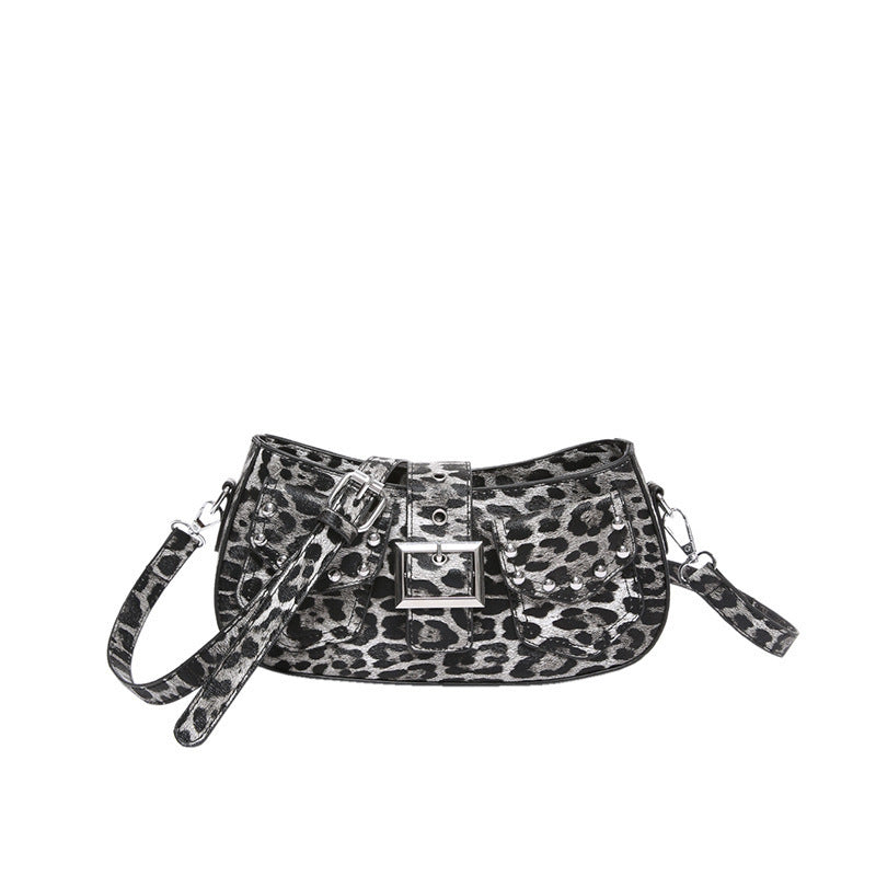 Sac bandoulière à une épaule en PU avec design niche sous le bras