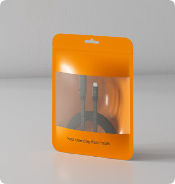 240W Fast Charging Cable with Foldable Phone Stand and 90° Elbow Holder