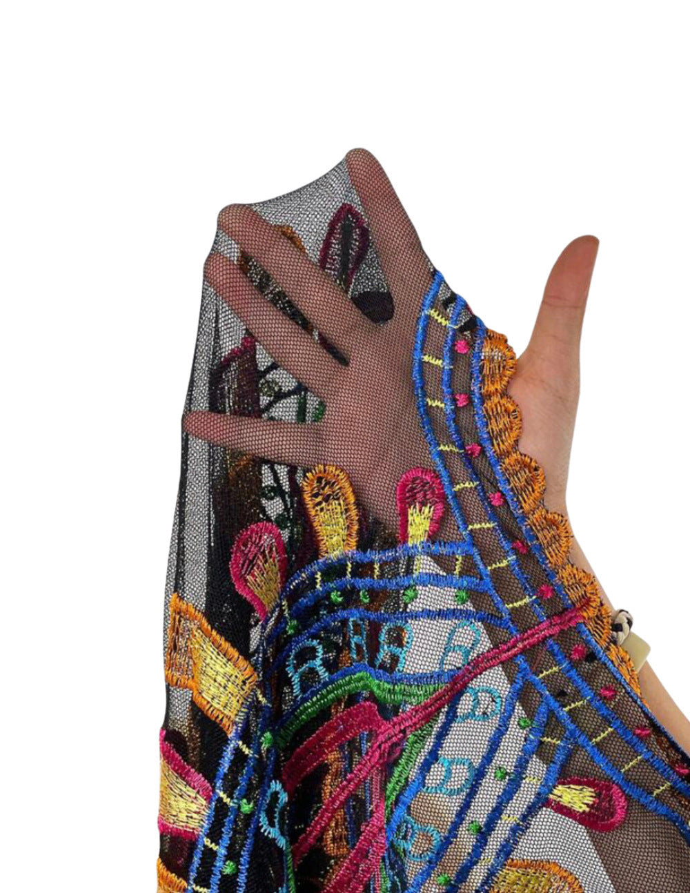 Beach Cover-up Pattern Sun Protection Cardigan Female