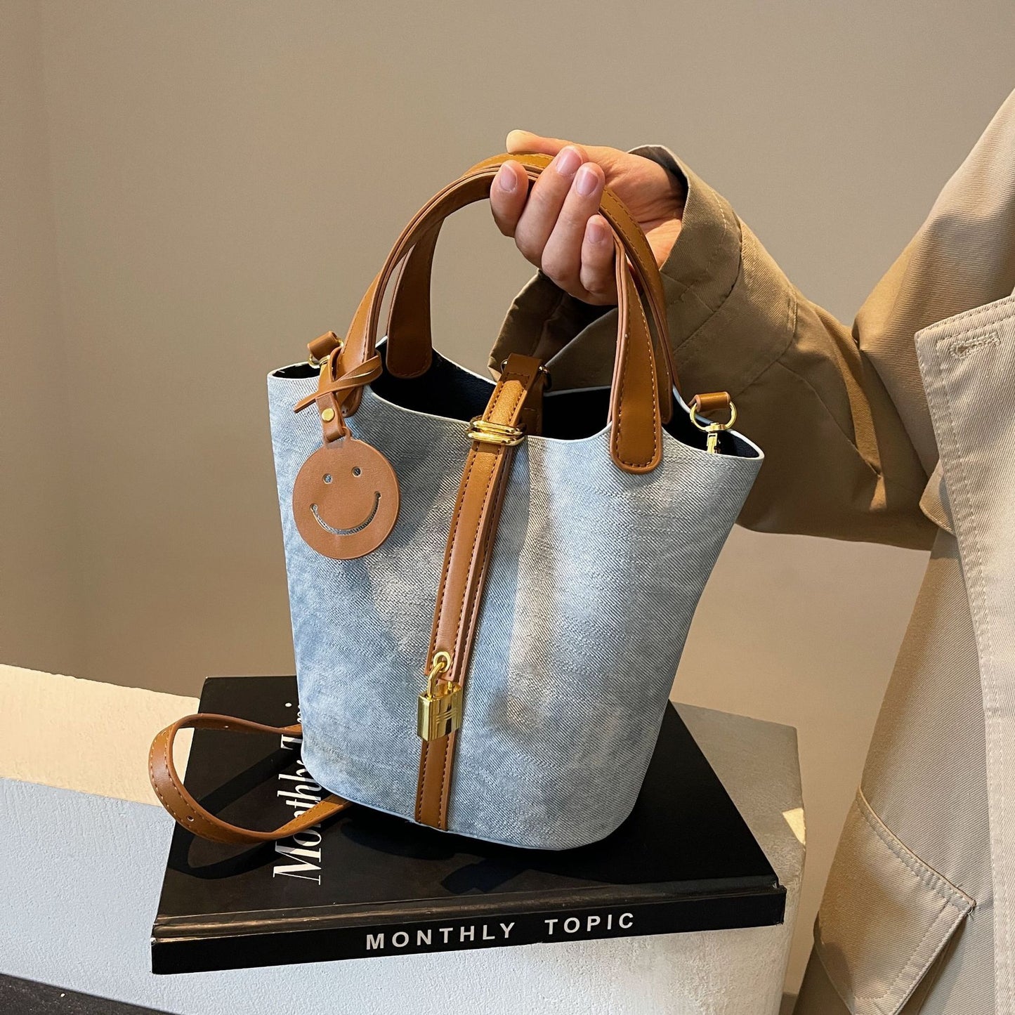 Maillard Retro Portable Vegetable Basket Bag