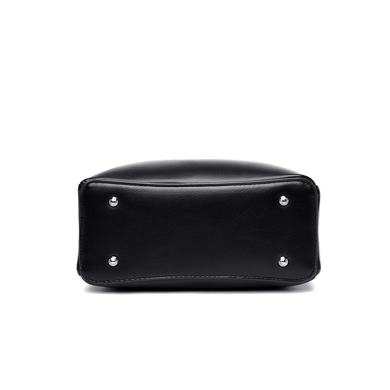 Sac bandoulière en PU grande capacité pour femme