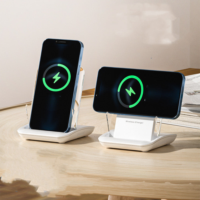 Chargeur sans fil à aspiration magnétique 15W 65W charge rapide PC+ABS blanc