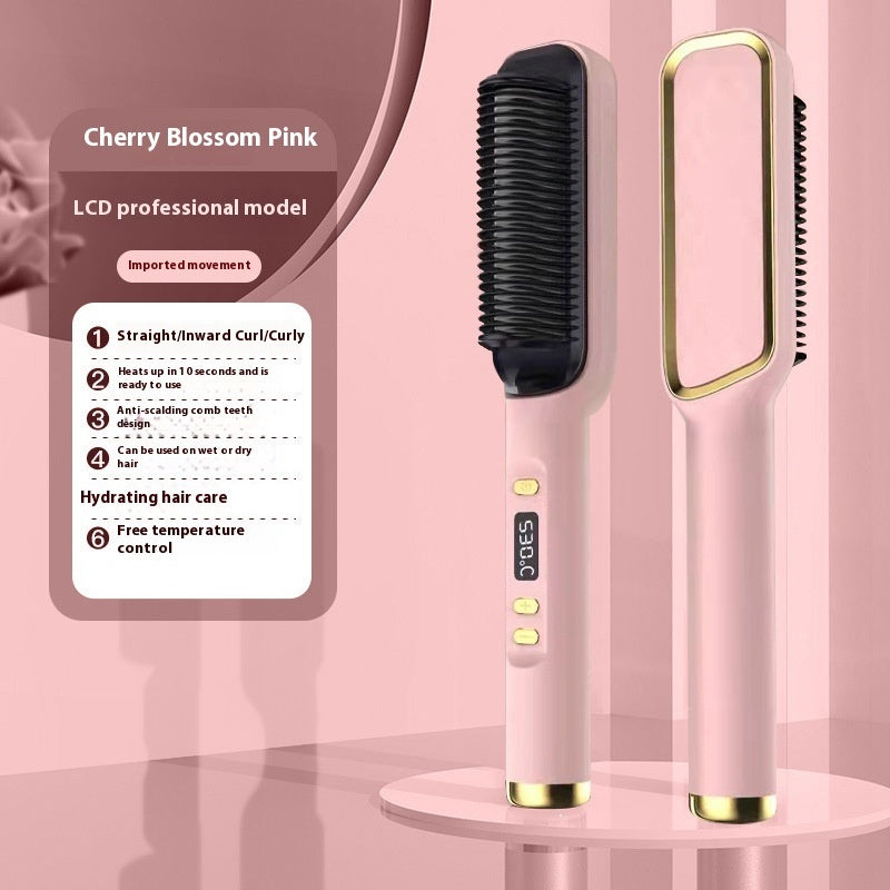 Negative Ion Hair Straightening Comb - Gentle on Hair