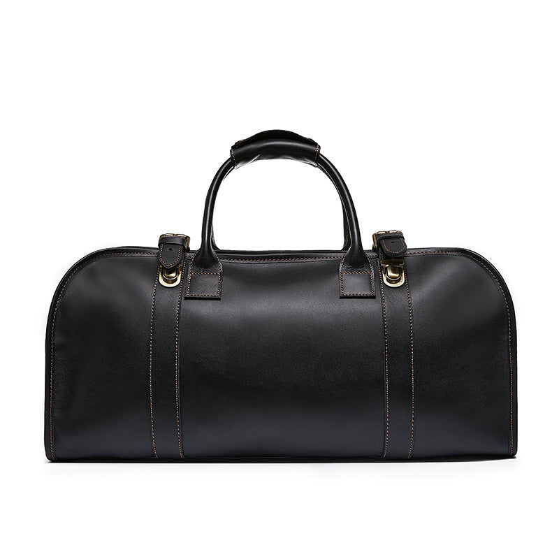 Vintage European & American Genuine Leather Travel Bag 18" Portable Backpack