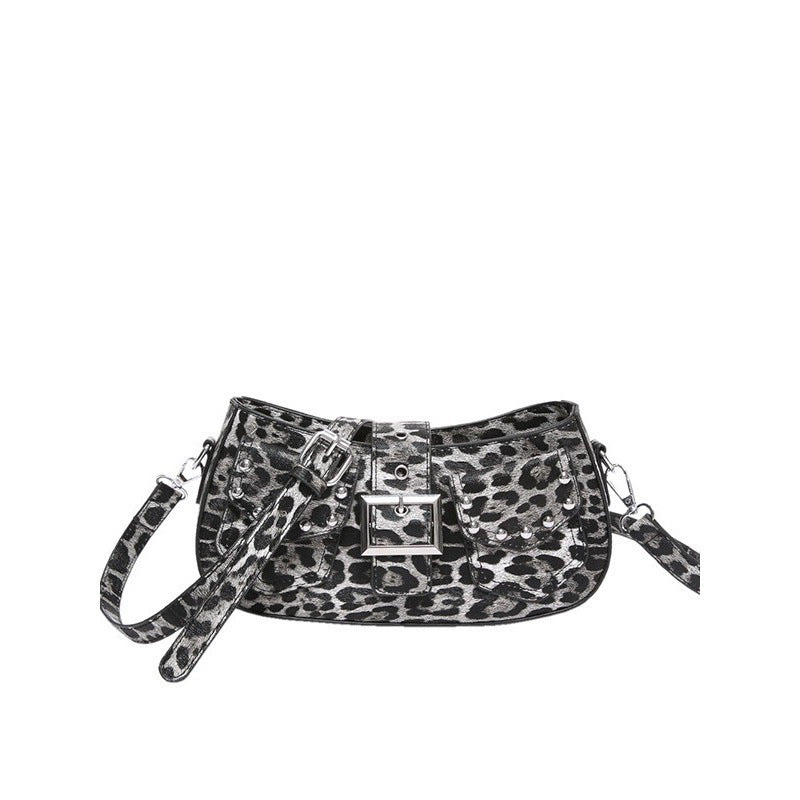 Sac bandoulière à une épaule en PU avec design niche sous le bras