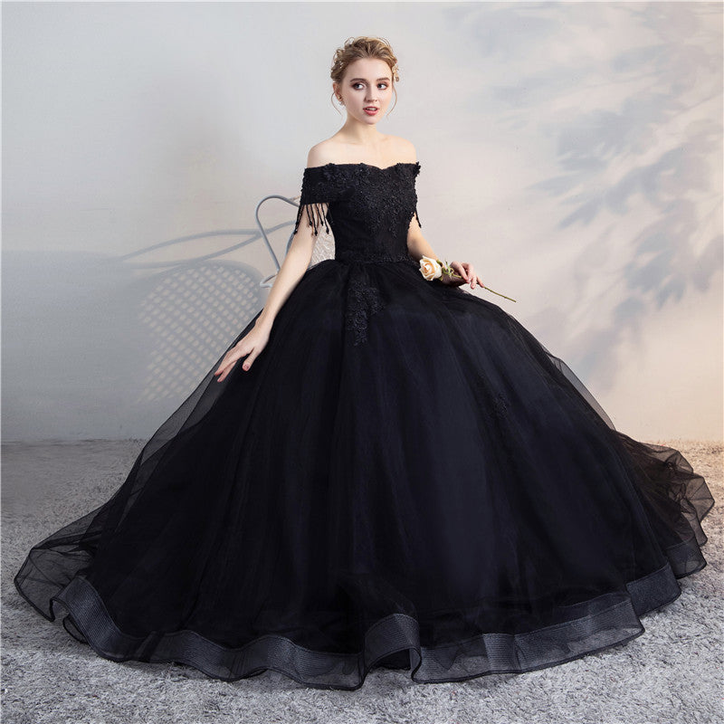 Women's Wedding Dress Host Long Tutu Skirt