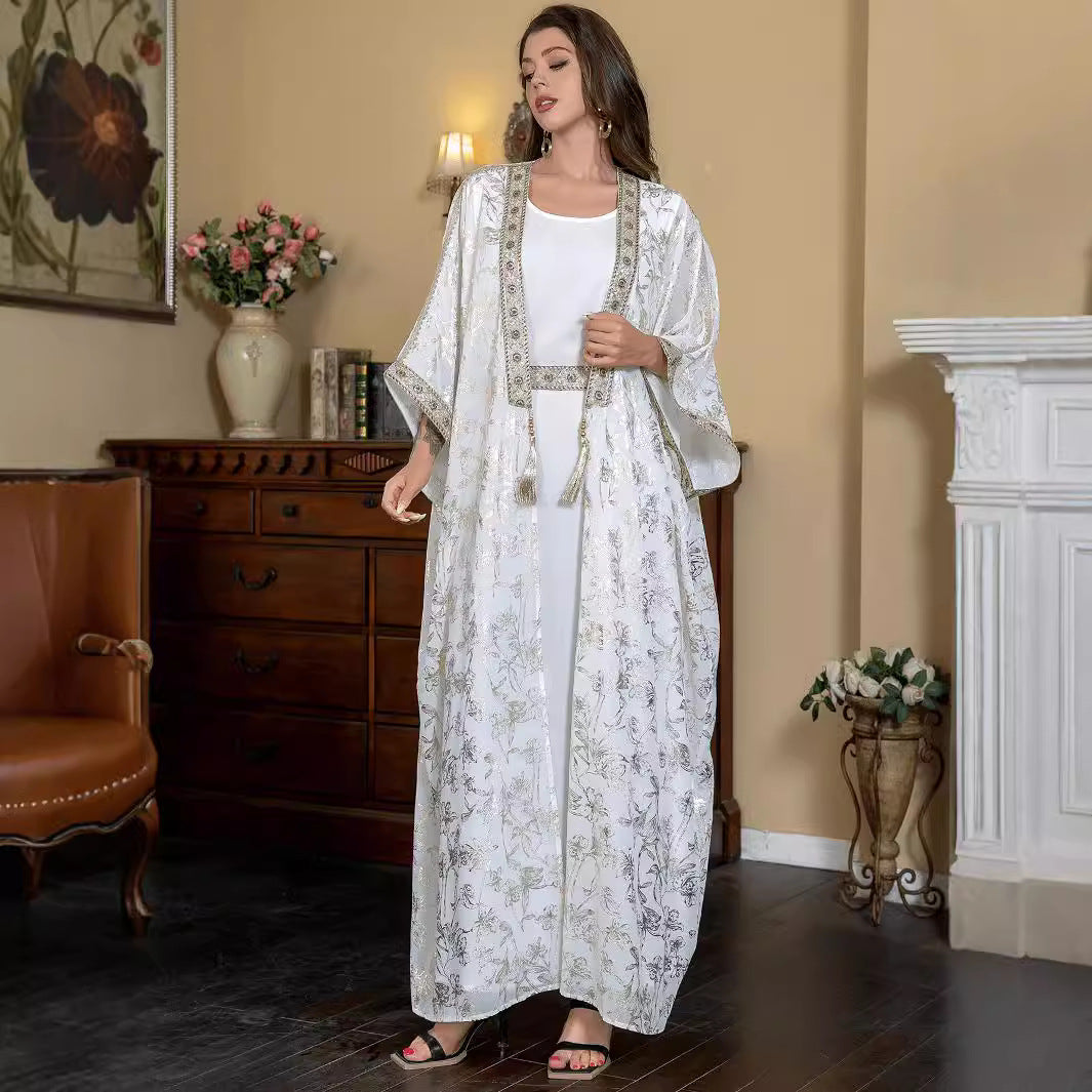 Robe une pièce bronzante pour femmes musulmanes, abaya