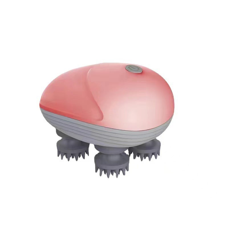 Masseur électrique pour chat, gratte-tête et dos pour soulager les tensions, outil de massage pour animaux de compagnie, masseur de tissus profonds pour les épaules, le cou et le cuir chevelu.