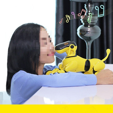 Kewang AI Bionic Interactive Robot Dog with Voice, Touch, and App Control