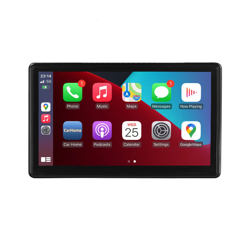 Écran intelligent portable IPS de voiture 7" Projection sans fil CarPlay Android Auto