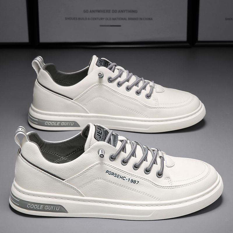 Casual Sports Board Shoes with Breathable PU Upper