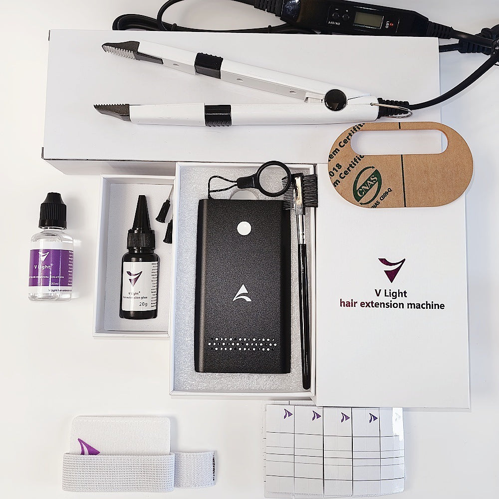 V-Light Technology Hair Extension Remover Set – Safe, Hair Protection from Damage