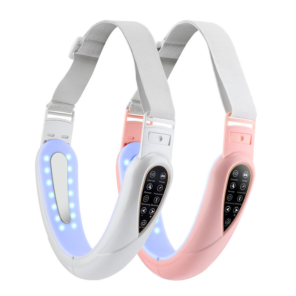 EMS Compact V-Face Lifting Massager with TENS Microcurrent and Remote Control