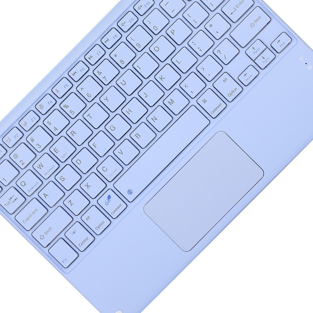 Colorful Magnetic Wireless Bluetooth Keyboard 24.5x18cm Rechargeable Battery