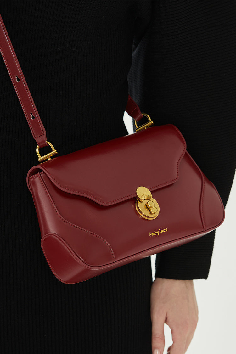 Women's High-Quality Cowhide Leather Shoulder Bag