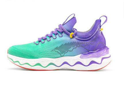 Women's Cushioned Running Shoes with Thick Rubber Soles, Sizes 39-45