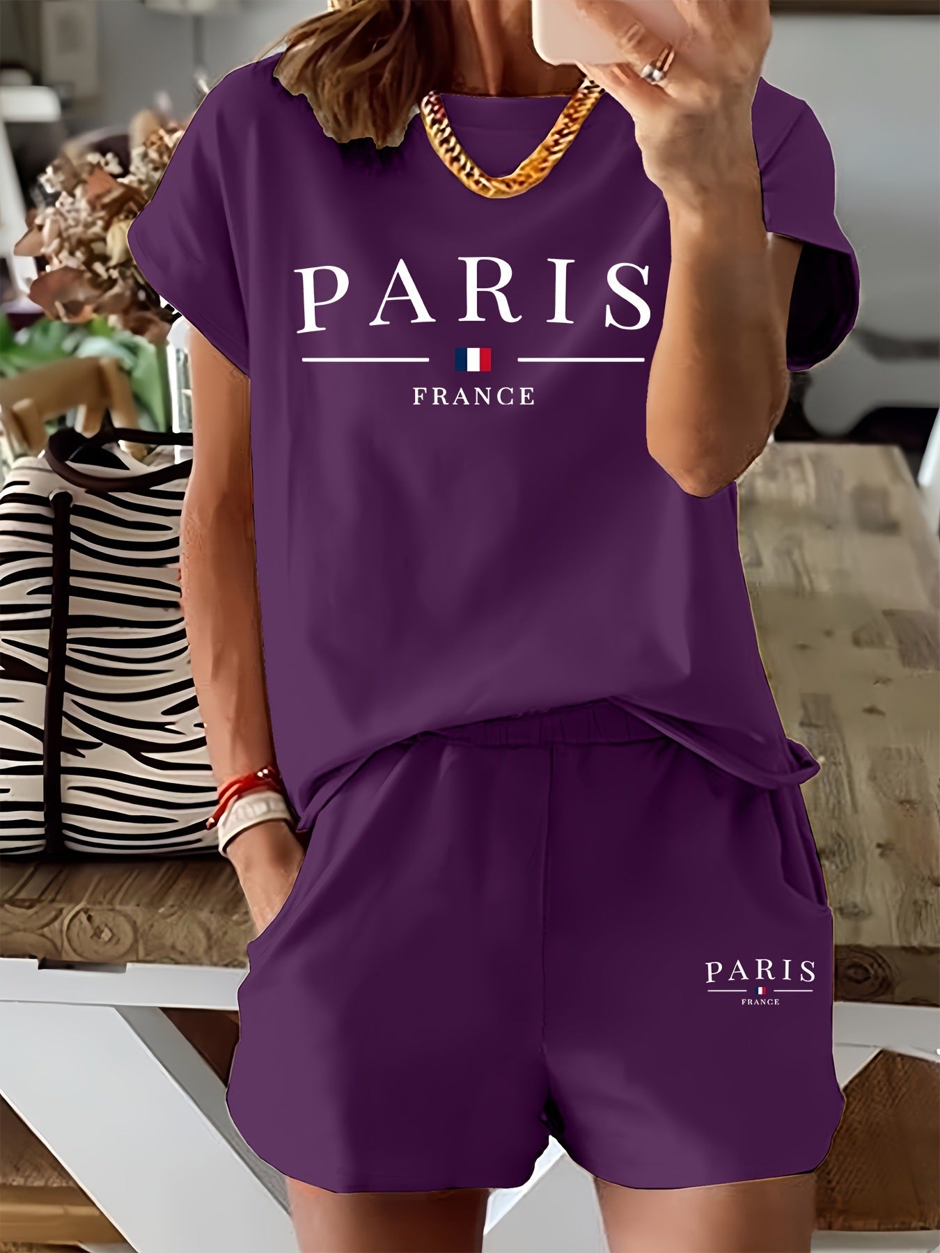 Fashion Comfort Printing Slimming Shorts Summer Casual