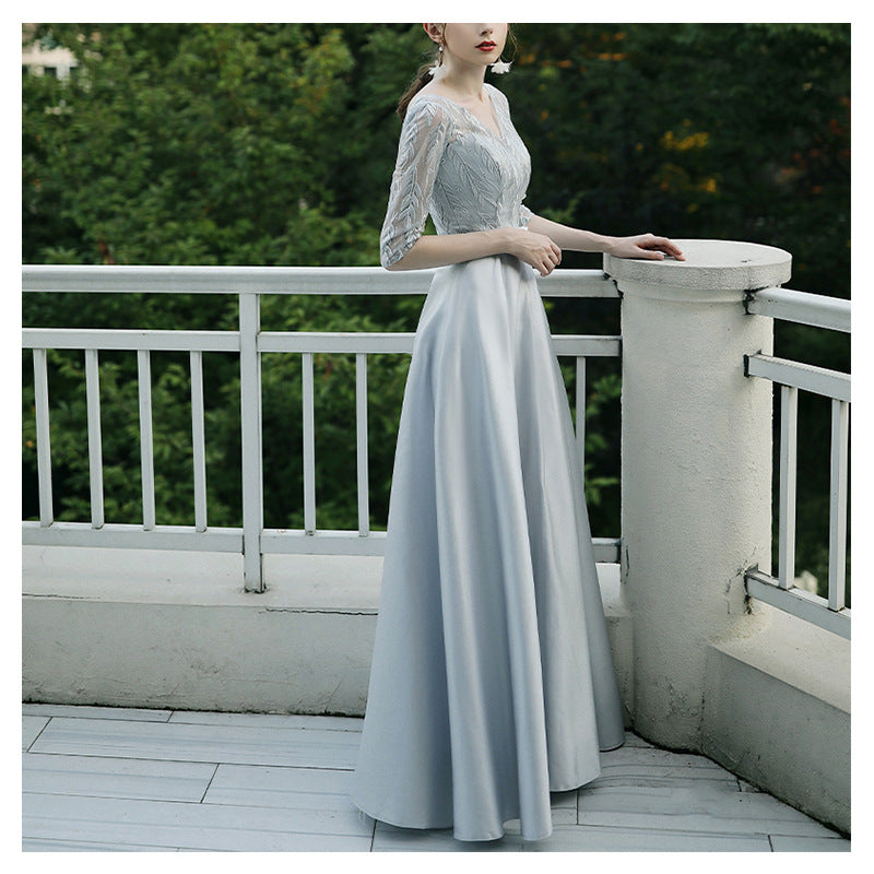 Elegant Sleeveless Banquet Evening Dress for Women in Multiple Colors and Sizes