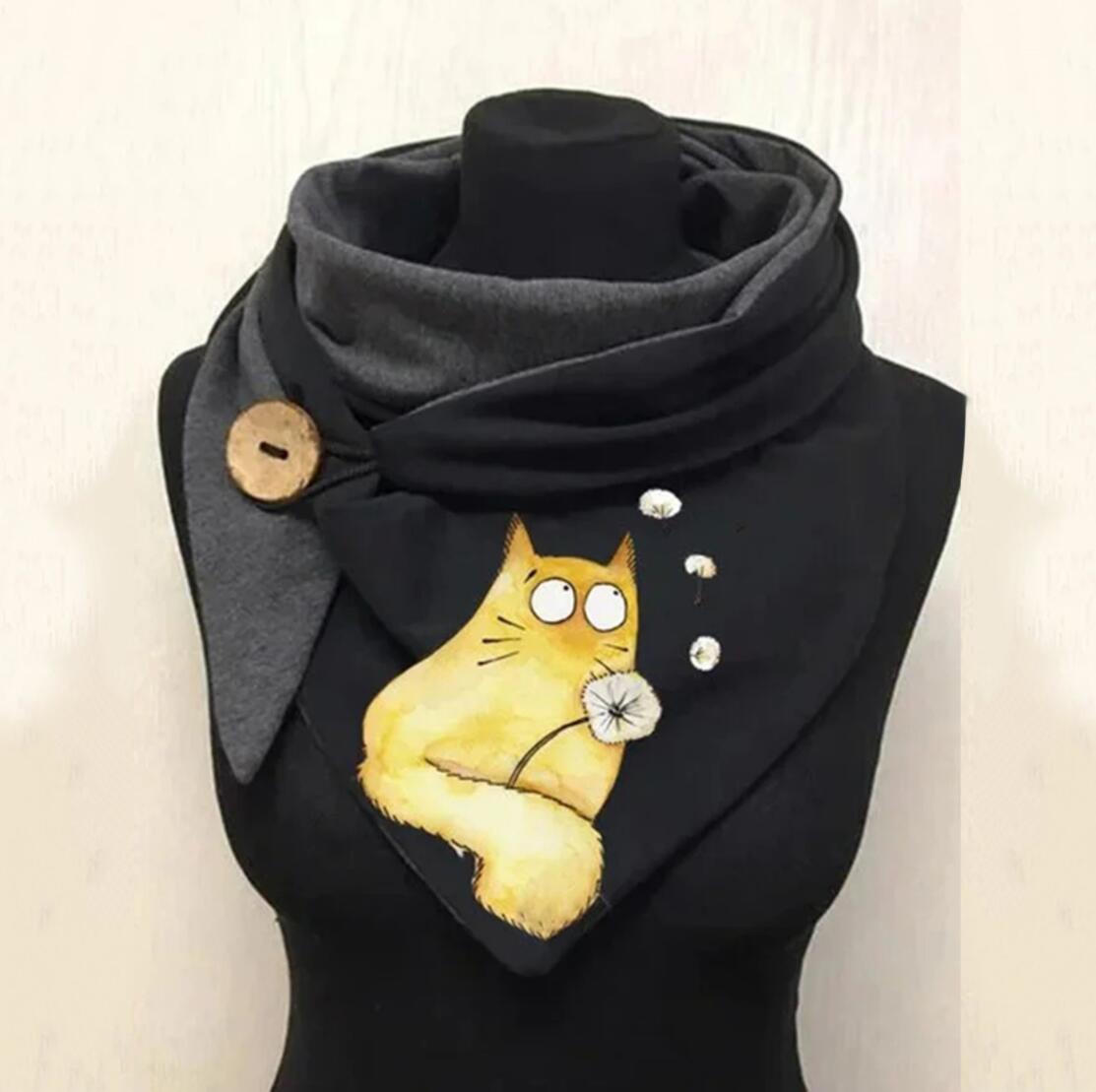 Malaysian Warm Button Turban Scarf