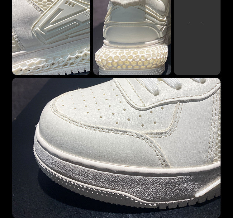 Men's Summer Leather Breathable Casual Shoes