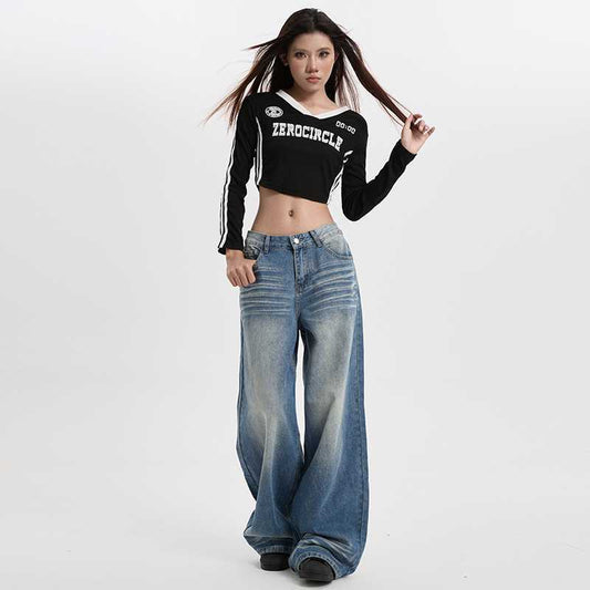 Women's American-style Retro Jeans