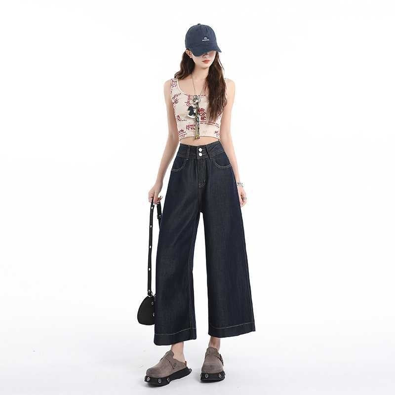 Jeans larges en Tencel Lyocell pour femme, trois épreuves, fins et frais pour l'été