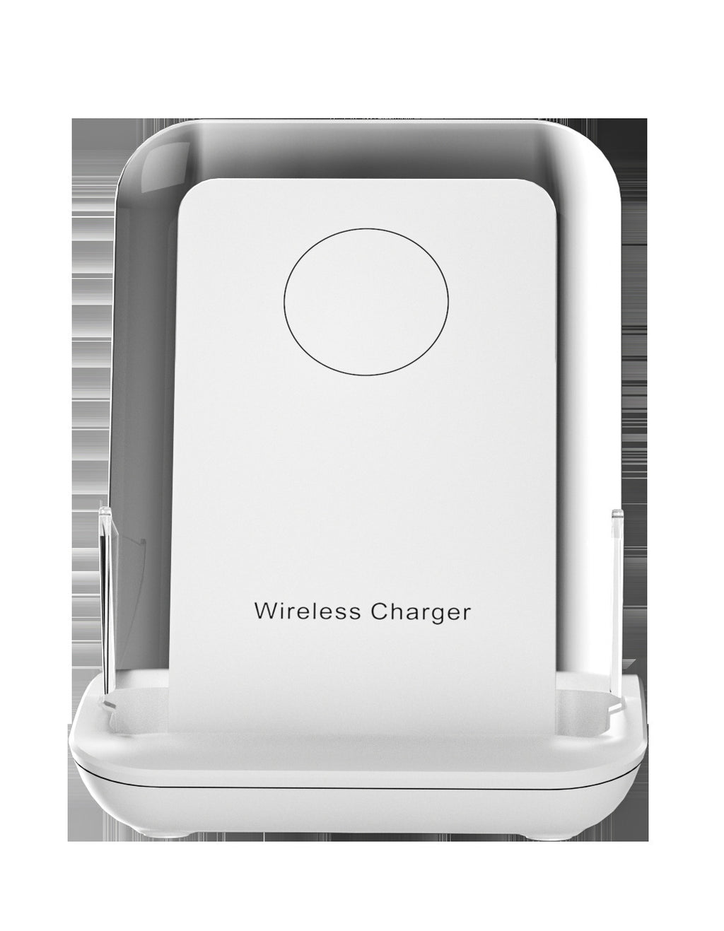 Chargeur sans fil à aspiration magnétique 15W 65W charge rapide PC+ABS blanc