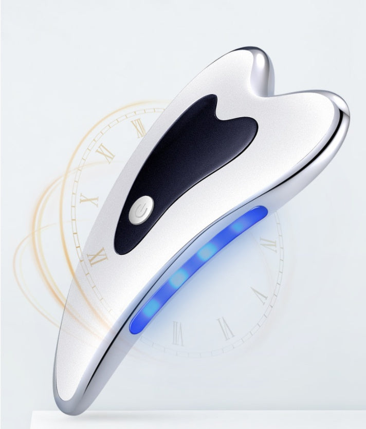 Electric USB Rechargeable Guasha Facial & Body Massager Wrinkle Remover Scraping Tool