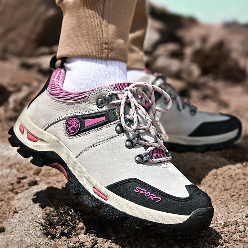 Men's Non-Slip Wear-Resistant Low-Top Casual Hiking Shoes
