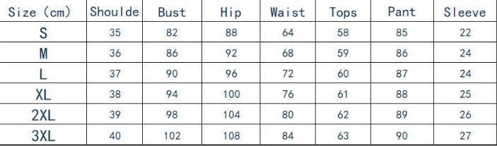 Two-piece Short-sleeved Commuter Printed Drawstring Trousers Suit