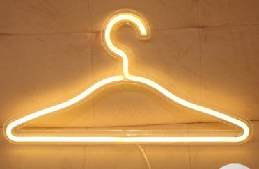 LED Neon Light with Acrylic Back Panel USB Powered Room Night Decoration
