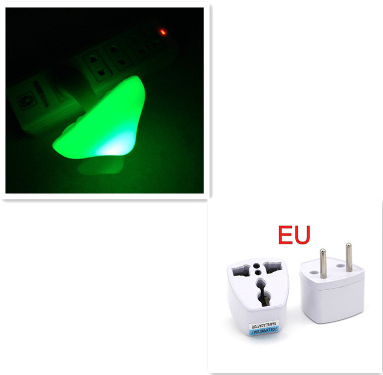 Mushroom LED Night Light with Sensor Warm White EU US Plug Wall Socket Lamp