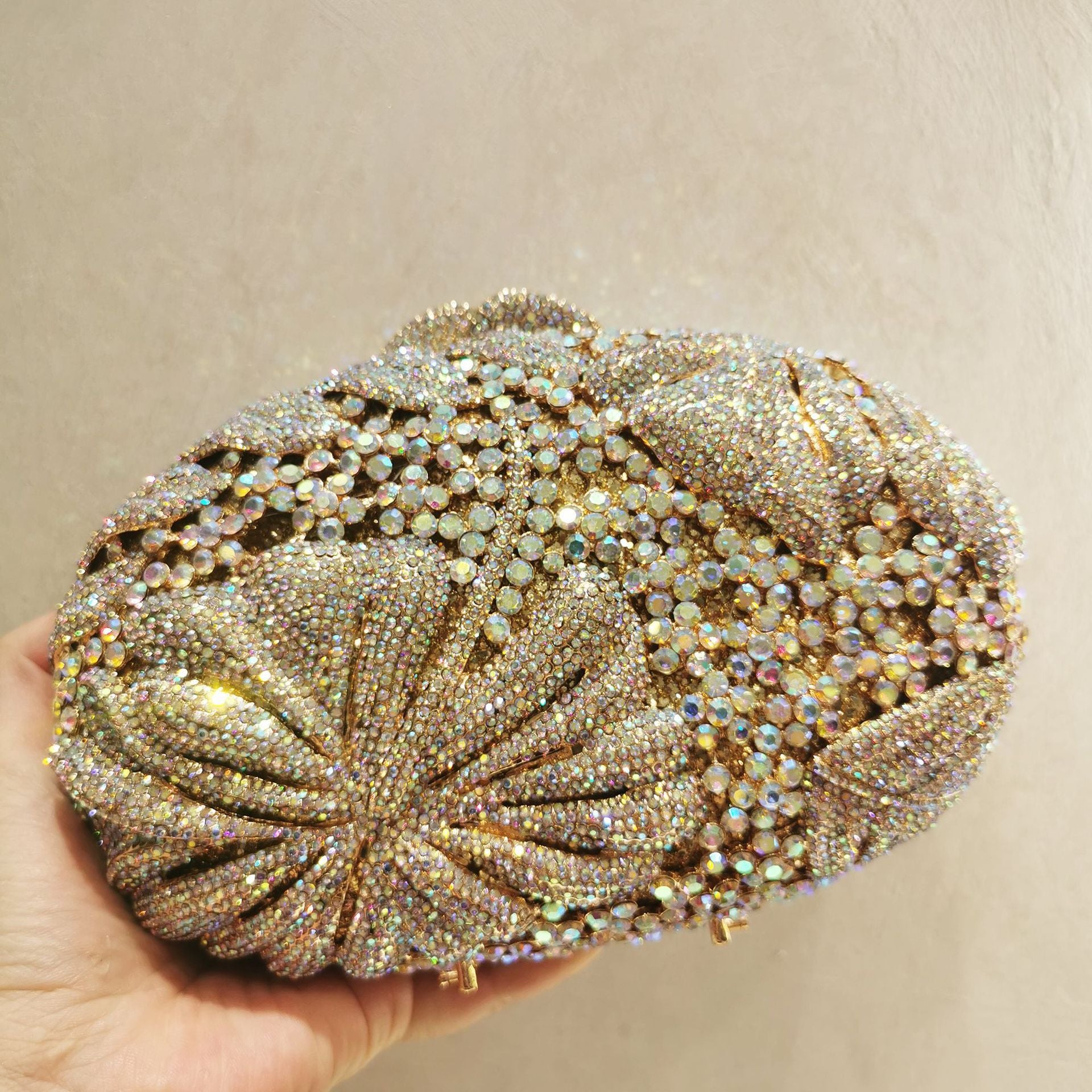 Diamond Alloy Celebrity Evening Clutch Bag Set