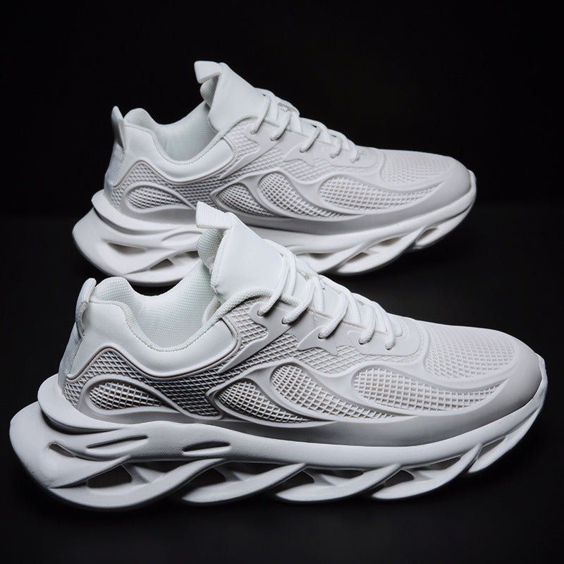 Men's 47-48 Dad Shoes All-Match Mesh Sailing Sneakers