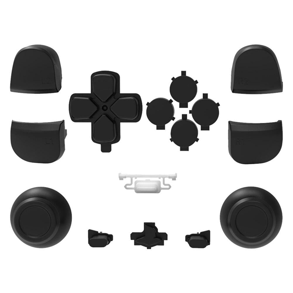Suitable For PS5 Gamepad Cover Material Hemp Surface Button Replacement Shell Accessories