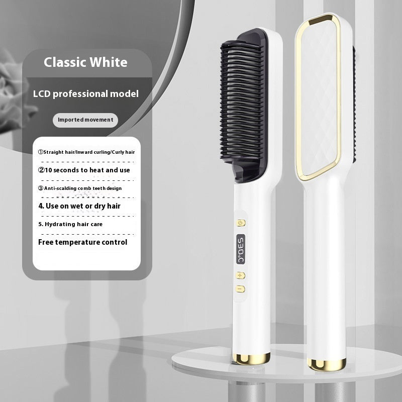 Negative Ion Hair Straightening Comb - Gentle on Hair
