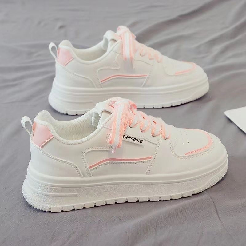 Platform White Running Sneakers Casual All-Match Leisure Shoes