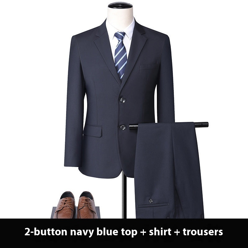 Men's Ruffian Handsome Casual Suit Full Set