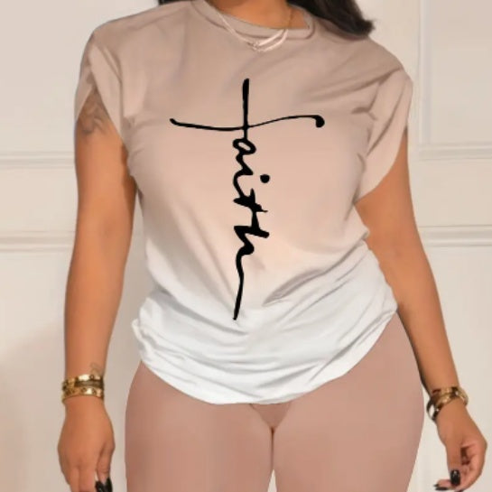 Casual Daily Two-Piece Set with Pockets and All-Over Print