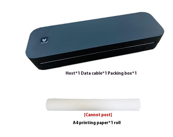 A4 HD Wide-Width Bluetooth Thermal Printer for Home Use