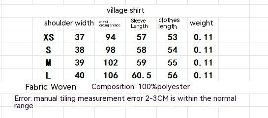 Fashion Casual Two-piece Suit Printed Long Sleeve Shirt High Waist Skirt Suit