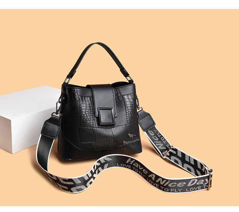 Élégant Sac à Main Personnalisé en PU 23x12x20 cm