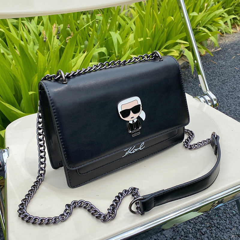 Fashion Chain One-shoulder Small Square Bag Lock