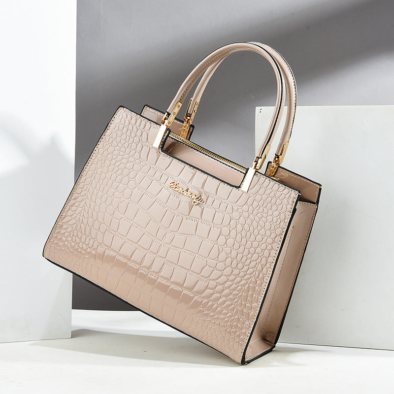 Women's Patent Leather Shoulder Bag in Multiple Colors
