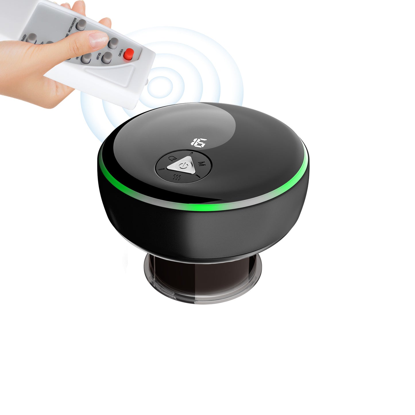 Ventouse intelligente télécommandée Masseur électrique de scraping Gua Sha