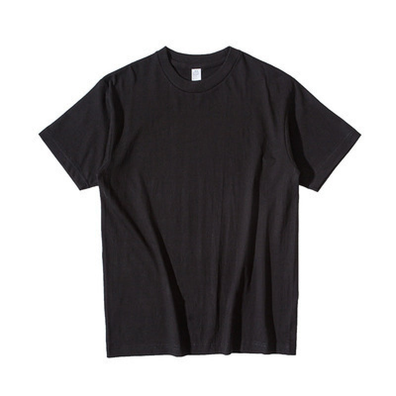Heavy Industry White Cotton Small Neckline T-Shirt