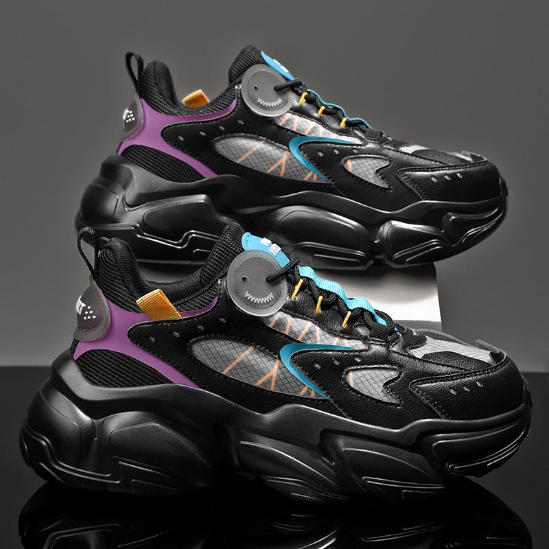 Men's Fashion PU Outdoor Running Shoes