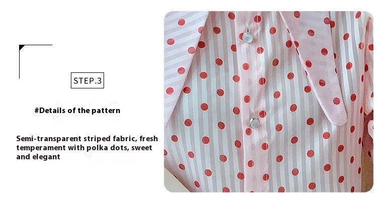 French Style Retro Puff Sleeve Women's Short Sleeve Shirt Summer Design