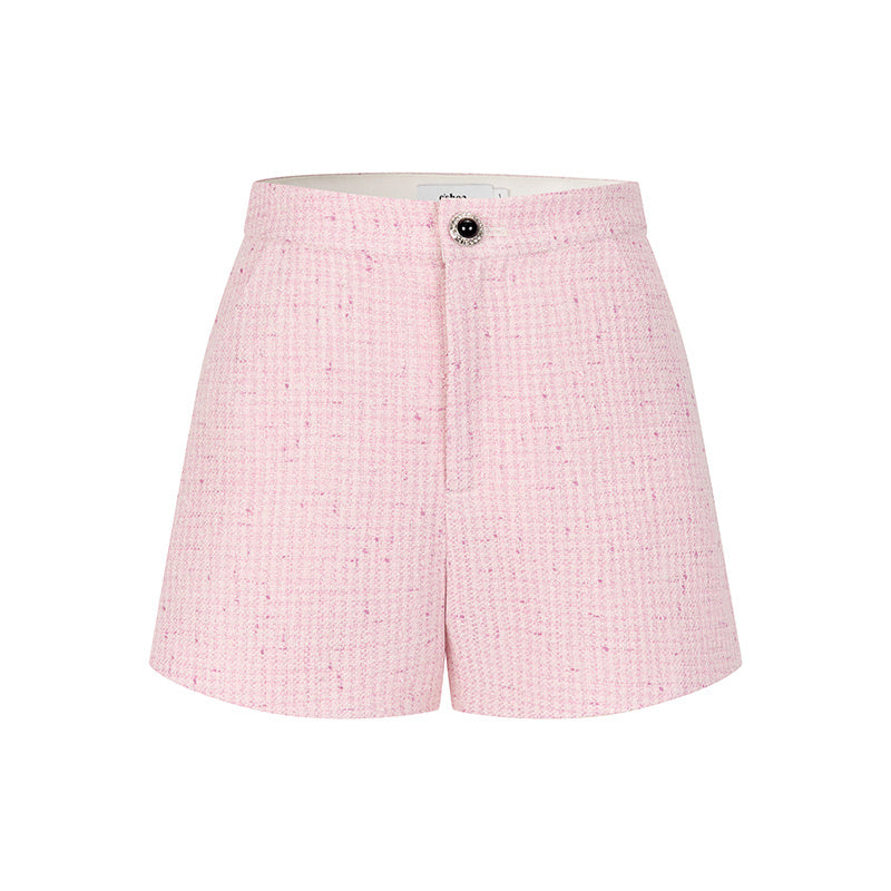 Tulle Purple Short Coat Women's Shorts Fashion Suit